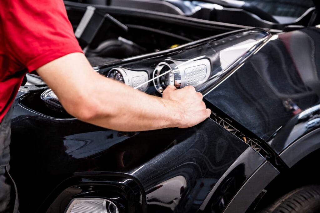 repairing vehicle after collision